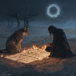 wolf play mind game with people