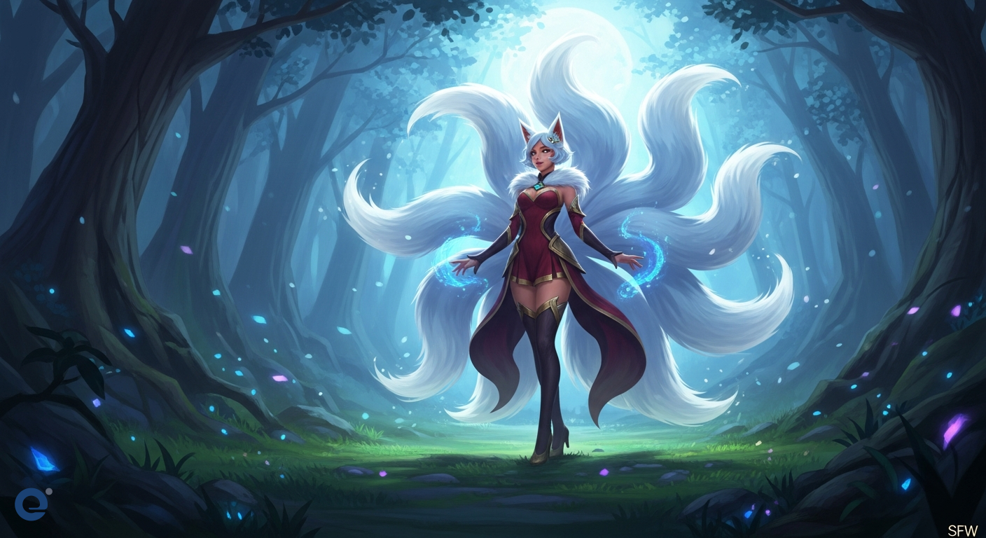 “Bao Cao Su Ahri Cáo Chín Đuôi”: Khám Phá Thế Giới Ảo Đầy Sắc Màu