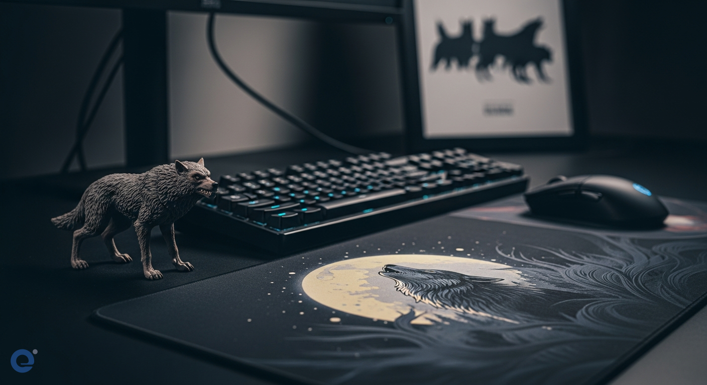 Biến Góc Làm Việc Với Đồ Decor Ma Sói Độc Đáo