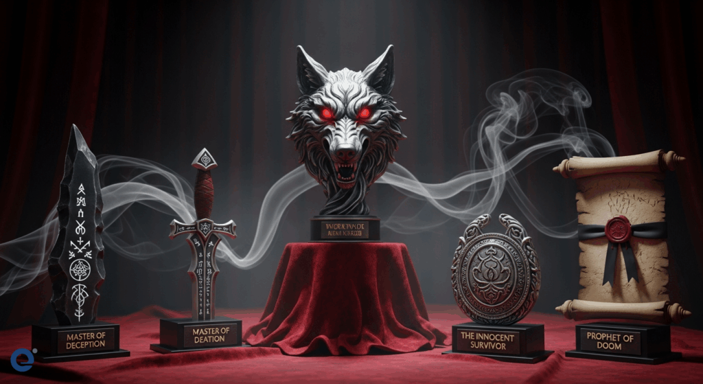 Bộ Danh Hiệu Ma Mị Trao Giải Cuối Buổi