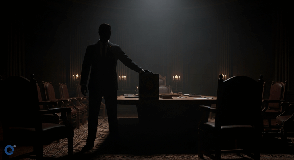 Bóng Tối, Nghị Sĩ & Lời Thề Khắc Kỷ: Cuộc Săn Lùng Giáo Phái