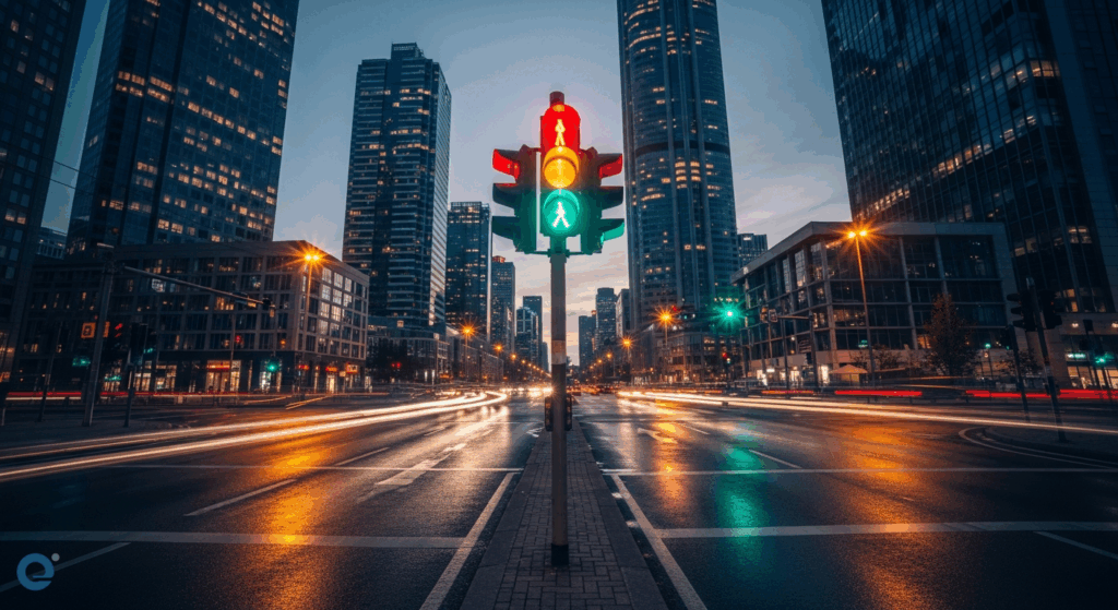 Đèn Giao Thông Trong “Bàn Chơi Quyền Lực” Hiện Đại