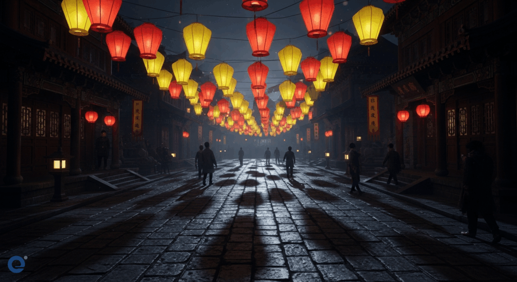 Đèn Lồng Lạc Dương: Ánh Sáng và Bóng Tối