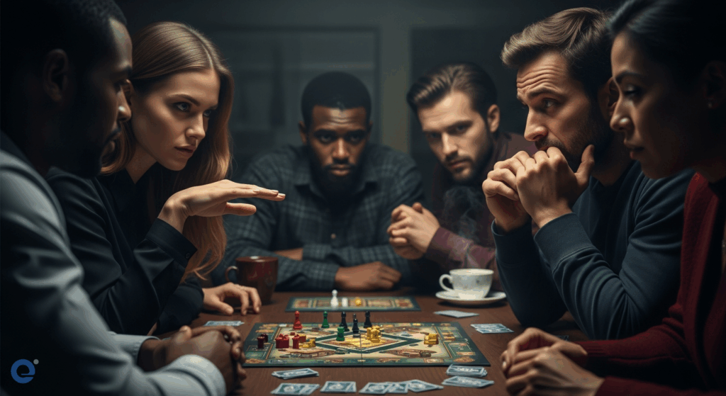 “Đọc Vị” Ma Sói: Lộ Mặt Qua Cử Chỉ, Ánh Mắt, Giọng Nói