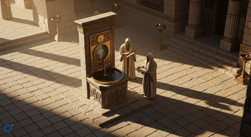 Đồng hồ nước Babylon: Công cụ đo thời gian tinh xảo