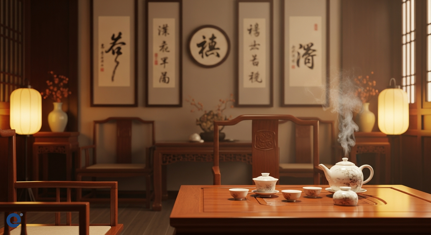 Han’s Afterglow: A Three Kingdoms Tea House Journey