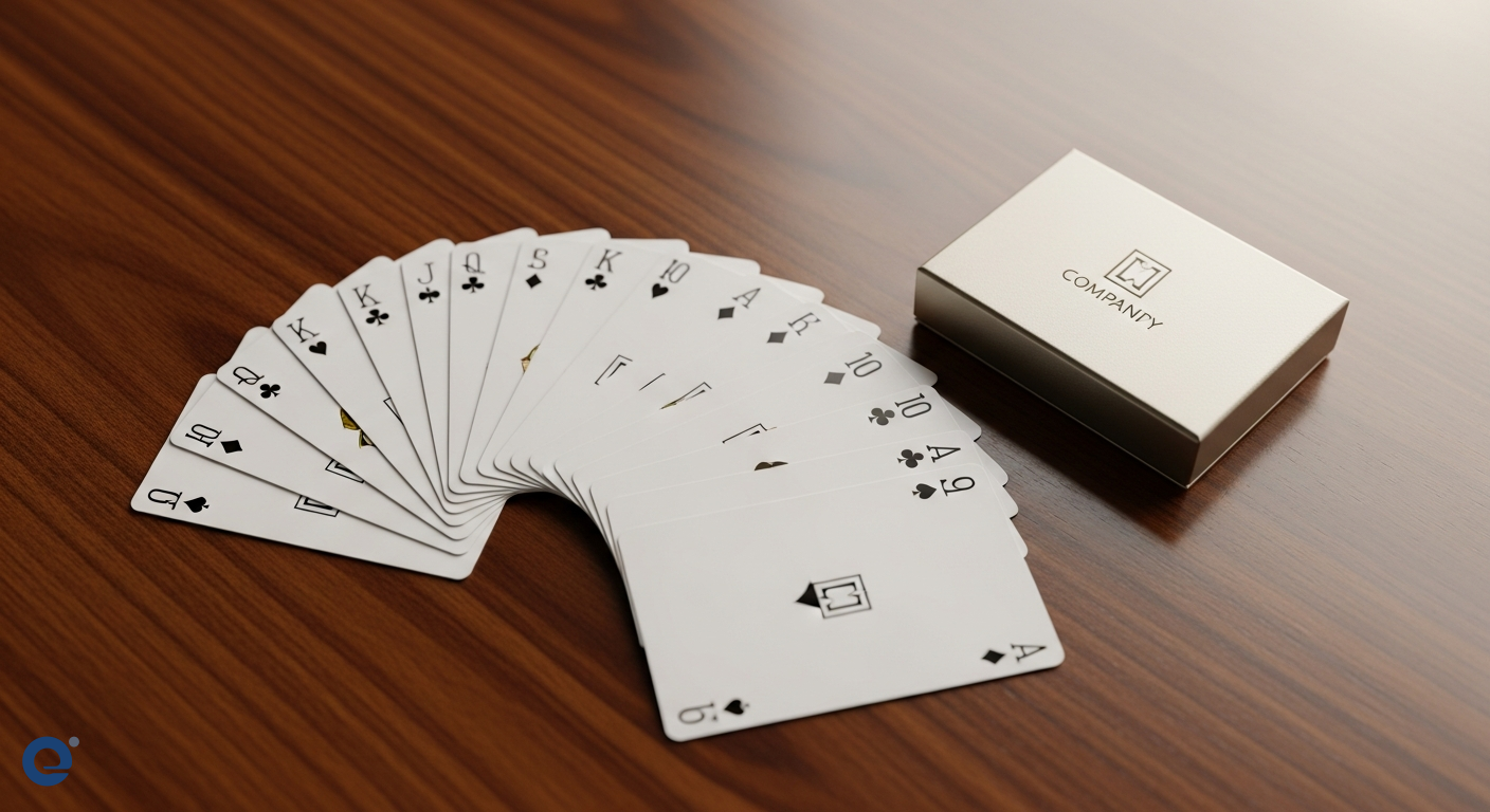 In Logo Công Ty Lên Bộ Bài: Quà Doanh Nghiệp Độc Đáo