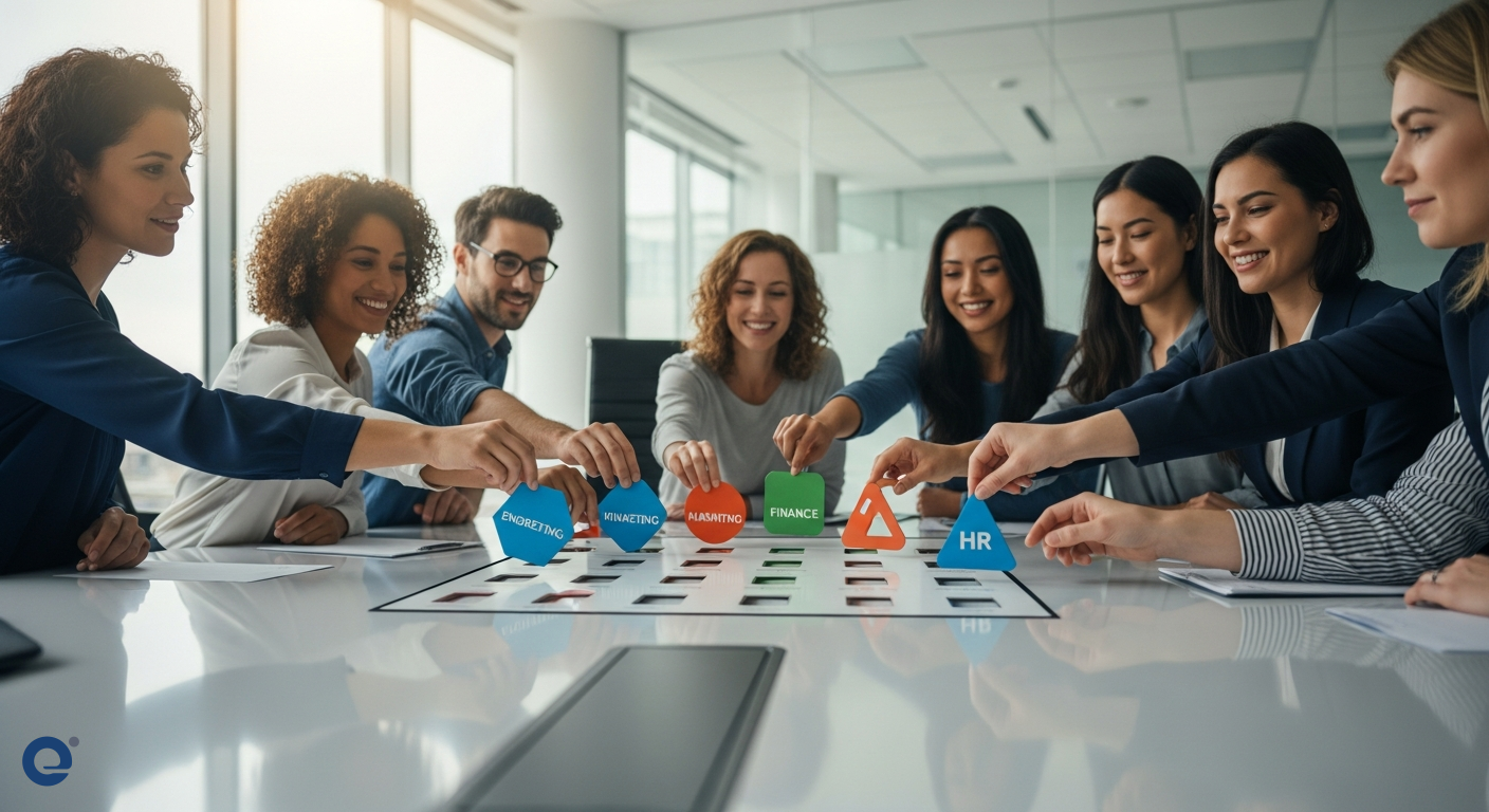 Liên phòng ban: Cách ghép nhóm công bằng