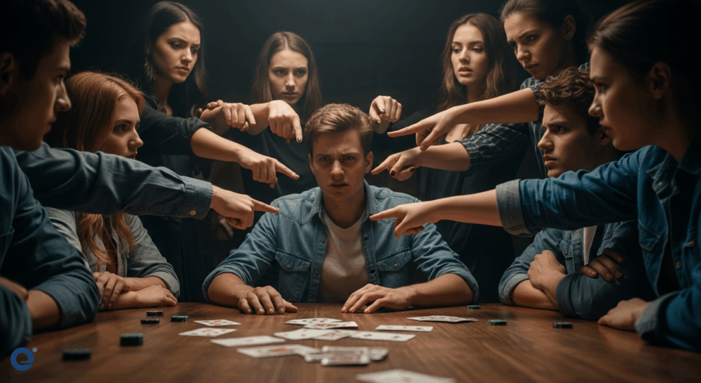 Ma Sói: 5 Cung Bậc Cảm Xúc Khi Bị ‘Treo Cổ’ Oan