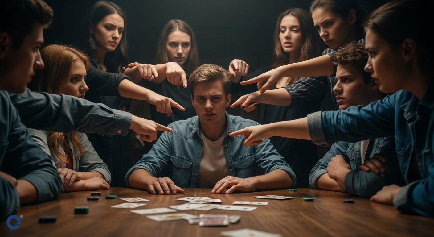 Ma Sói: 5 Cung Bậc Cảm Xúc Khi Bị ‘Treo Cổ’ Oan