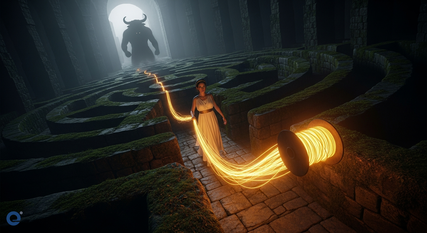 Mê Cung Knossos: Sợi Chỉ Ariadne & Vết Hằn Ma Sói