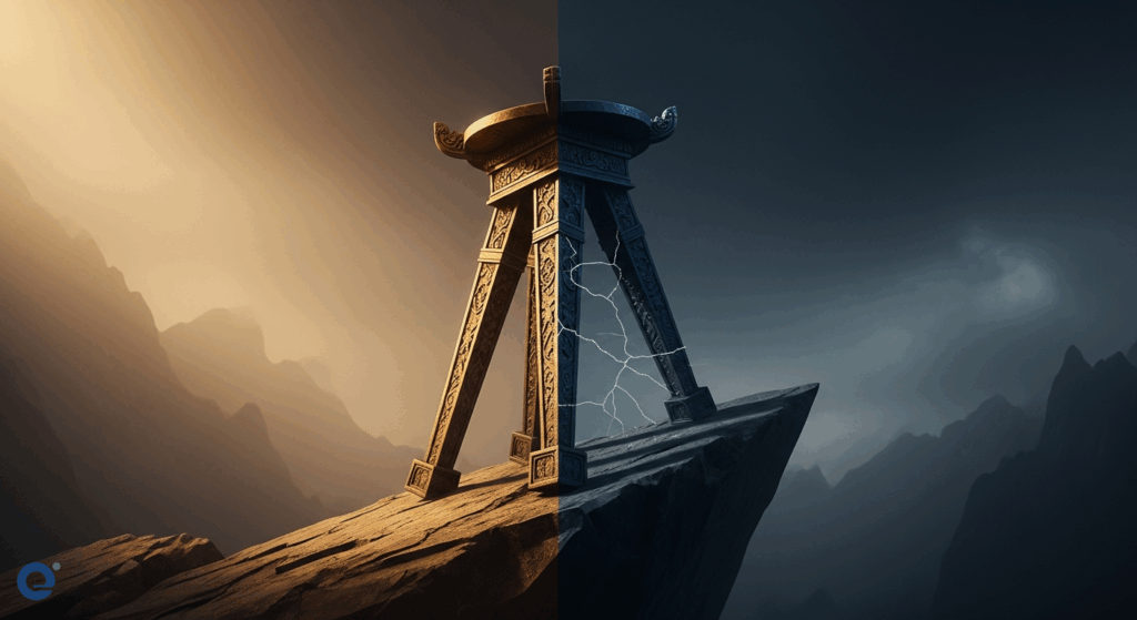 Nghi Lễ Tam Đỉnh Đồng: Giữ Vững Thế Giới Hay Phơi Bày Độ Nghiêng?