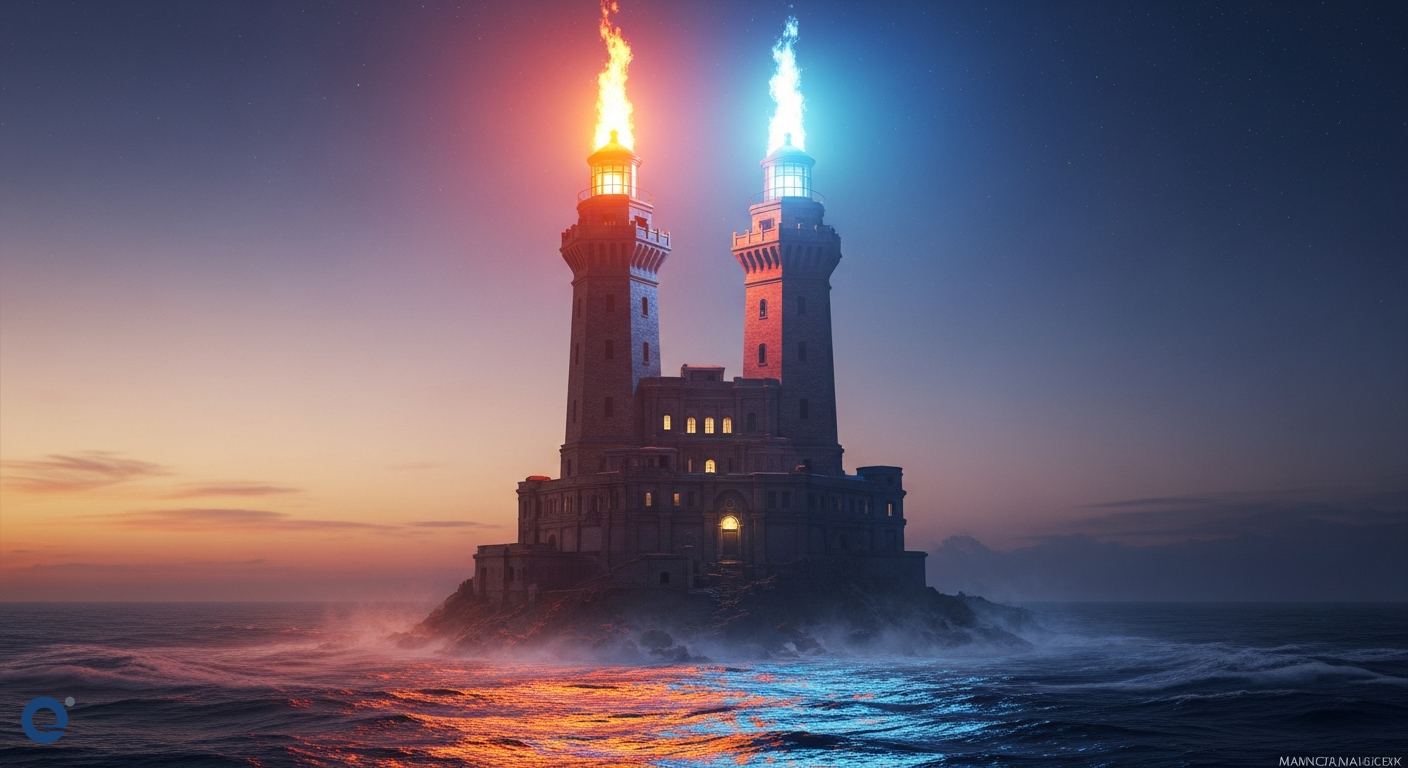 Ngọn Hải Đăng Alexandria: Biểu Tượng Hai Ngọn Lửa Huyền Thoại
