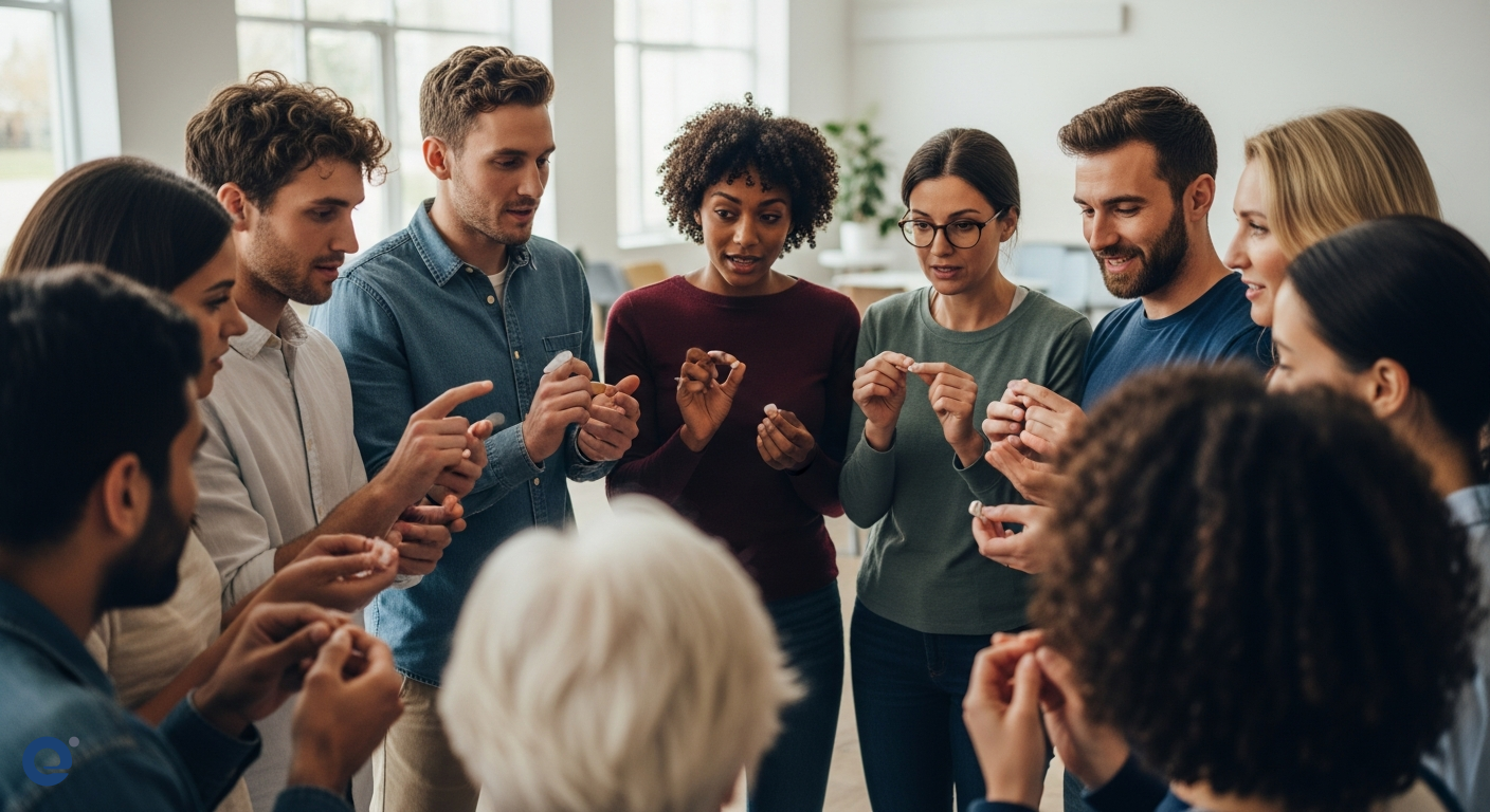 Phiên Không Lời: Sức Mạnh Của Lắng Nghe Tích Cực Bằng Ký Hiệu