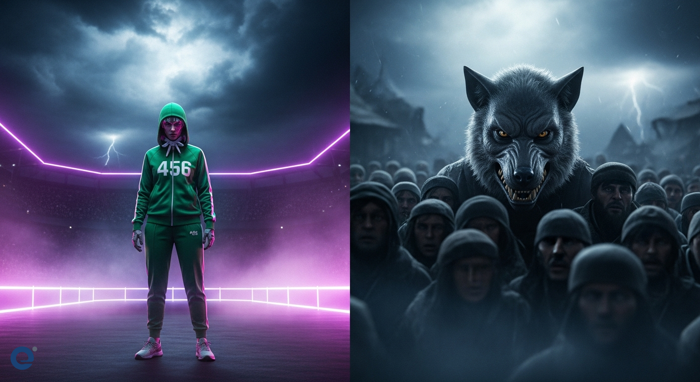 Squid Game và Ma Sói: Hai Thế Giới Đầy Kịch Tính