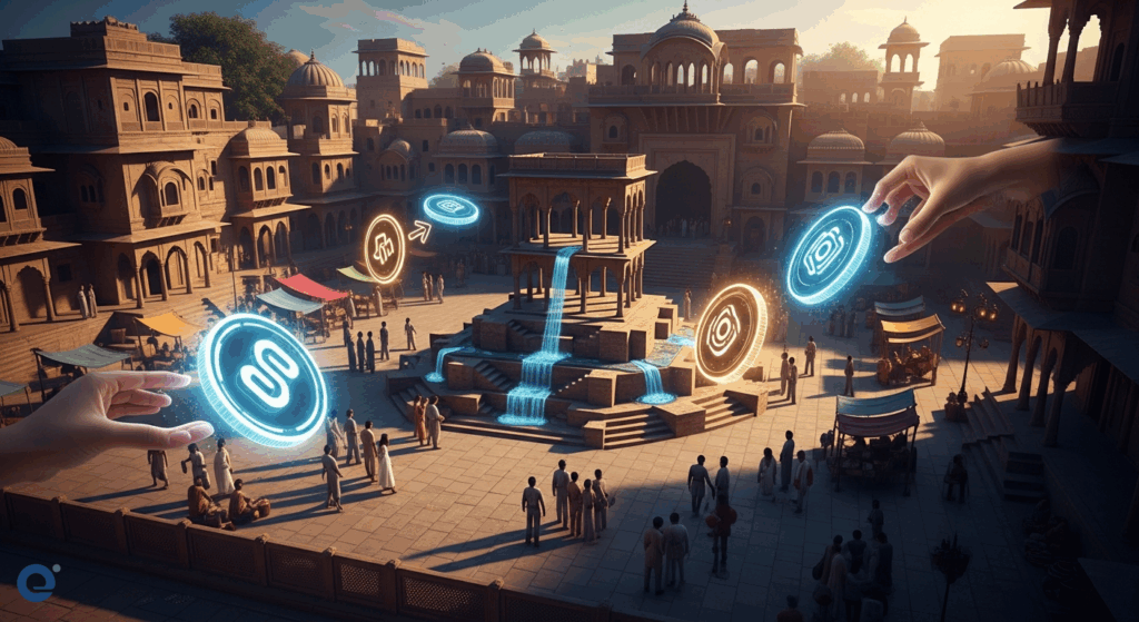 Sự Kiện “Stepwell Tokens Swapped” Tại Gupta City