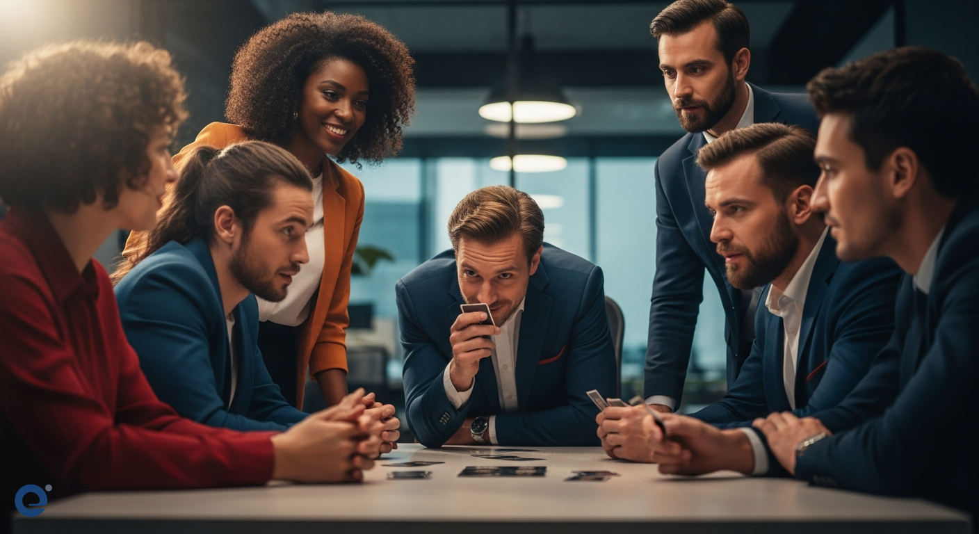 Thẻ Nhân Vật Ma Sói Miễn Phí: Tăng Tương Tác Văn Phòng