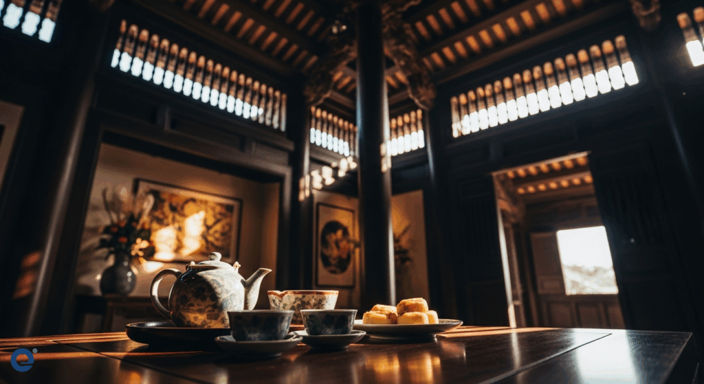 Trà Quán Trường An: Nơi Lịch Sử Giao Thoa Văn Hóa