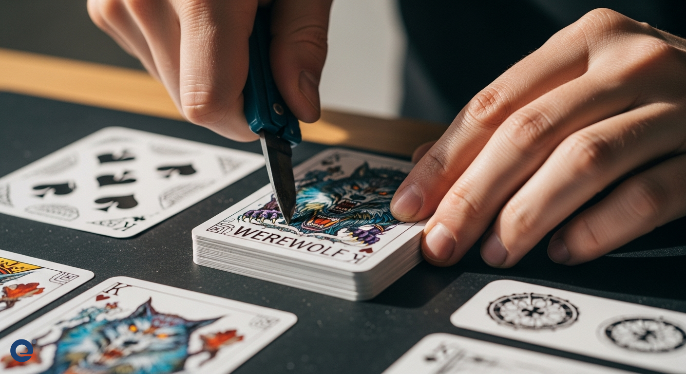 Tự In Bộ Bài Ma Sói Đẹp Như Hàng Hãng