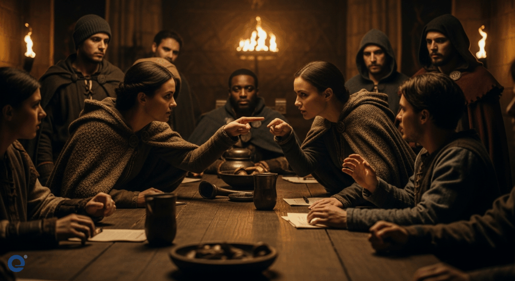 Tuyệt chiêu ‘đổ vỏ’ trong Ma Sói: Chuyển hướng nghi ngờ tinh vi